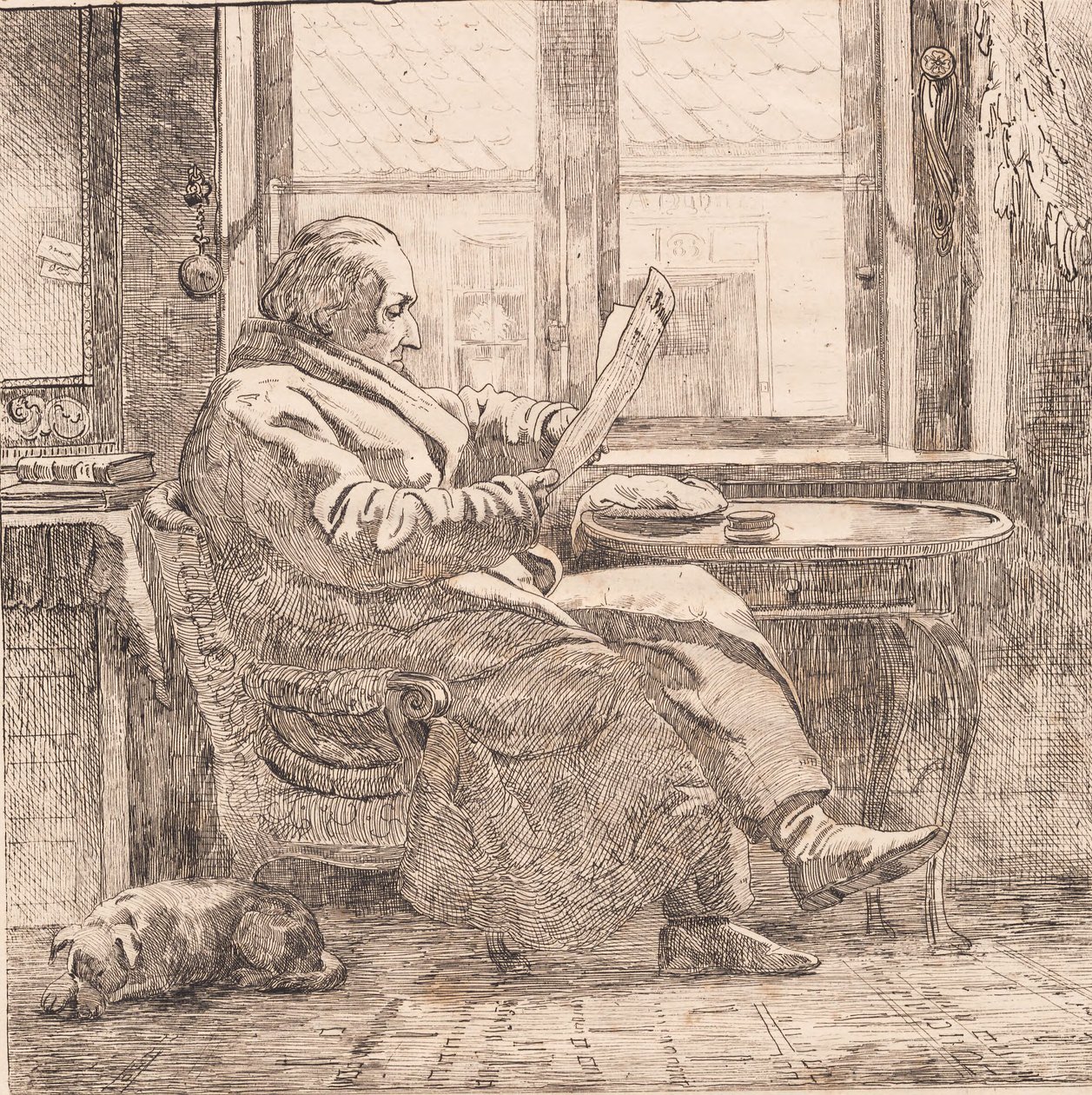 Adalet Emanuel Bonnevie by Johan Thomas Lundbye