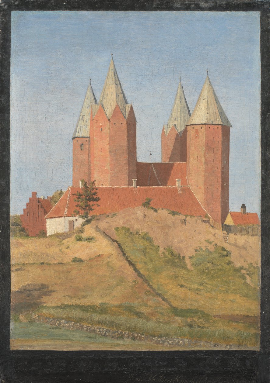 Kalundborg Kilisesi by Johan Thomas Lundbye