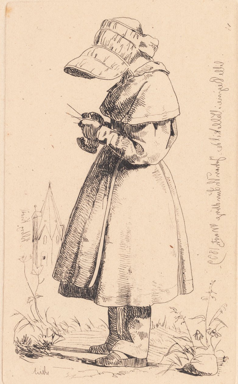 Vallekilde Küçük Regine by Johan Thomas Lundbye