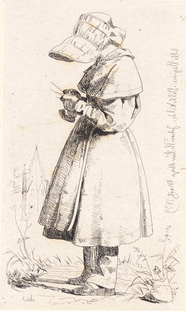 Vallekilde Küçük Regine by Johan Thomas Lundbye