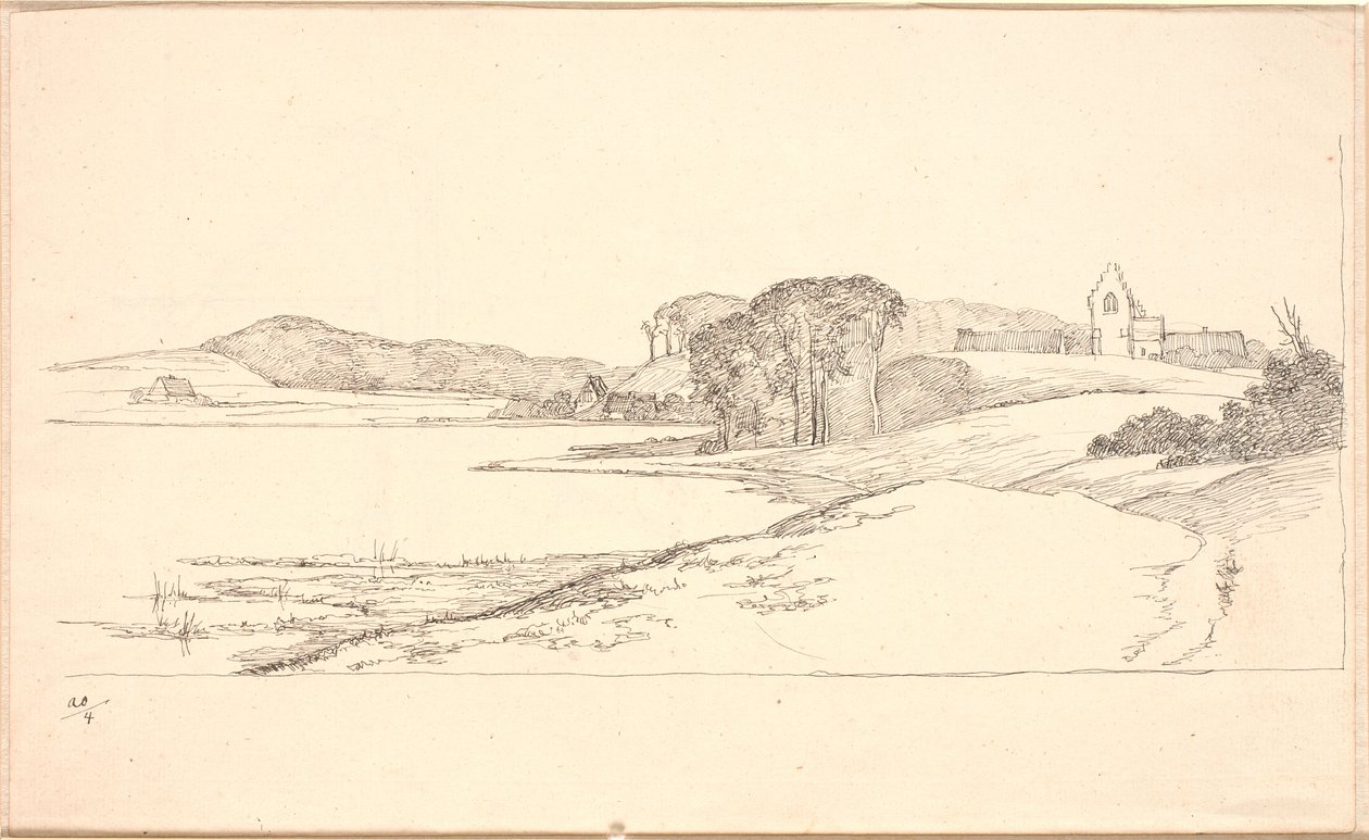 Søllerød Sø, t.h.