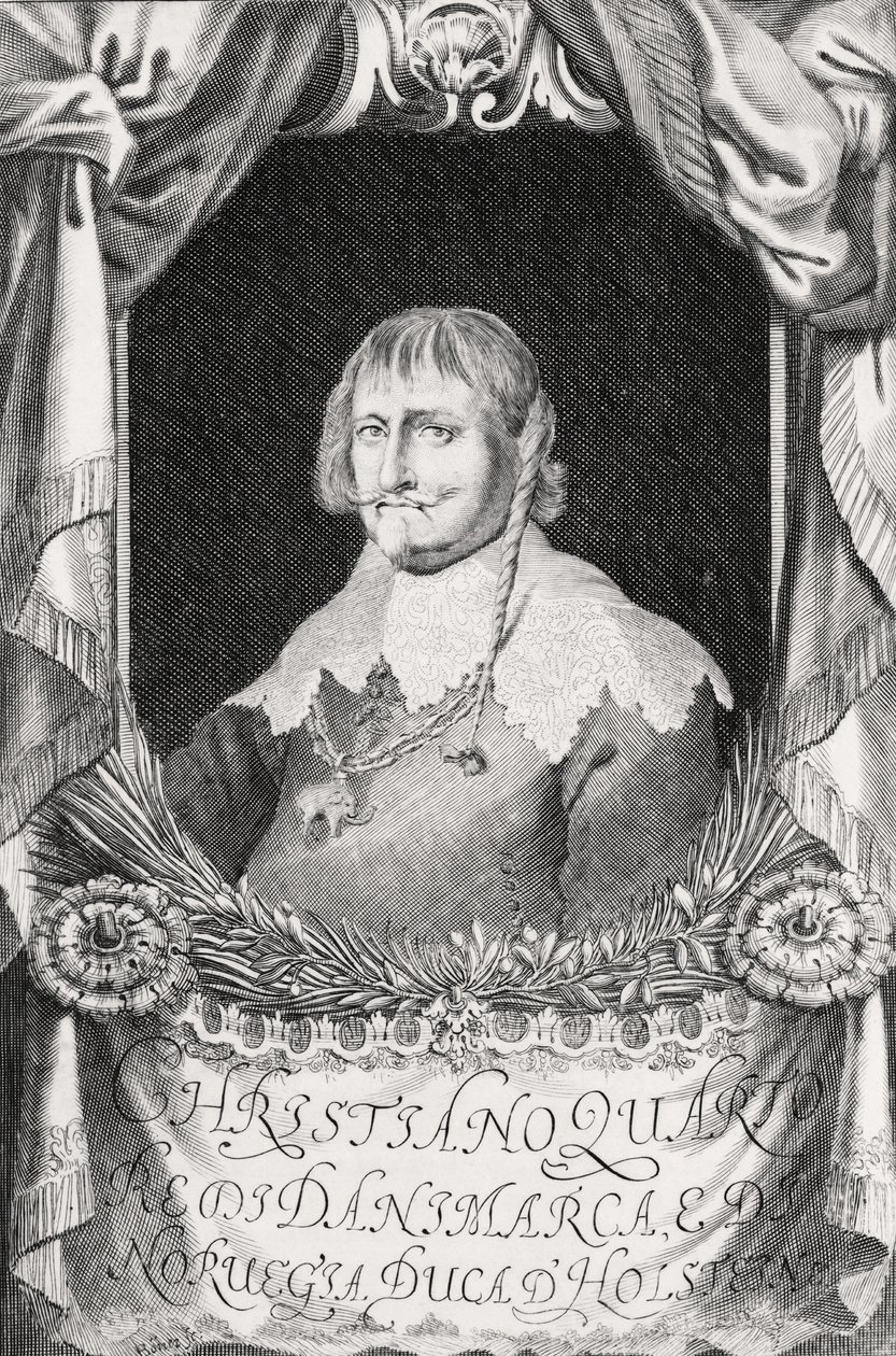 Danimarkalı IV. Hıristiyan by Johann Alexander Boener