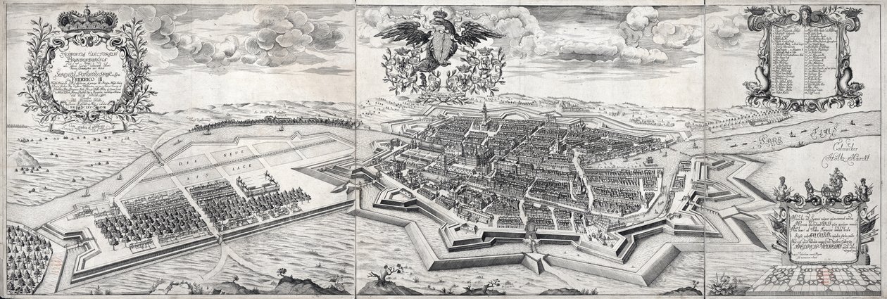 Brandenburg Seçim Konutu by Johann Bernhard Schultz