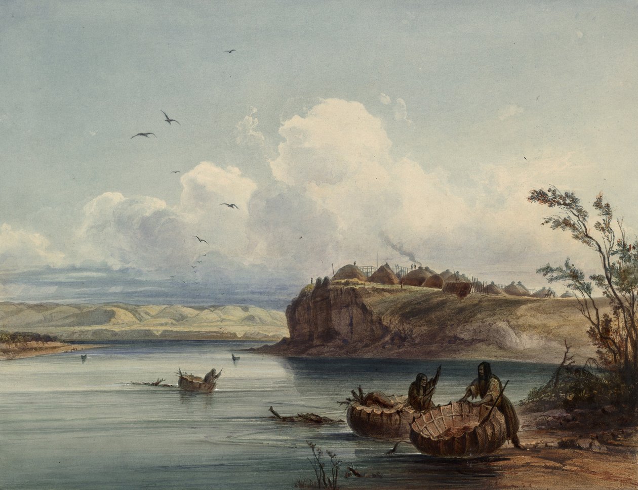 Kaynak resme bakın, sadece büyük vanilya alanını kırpın by Karl Bodmer