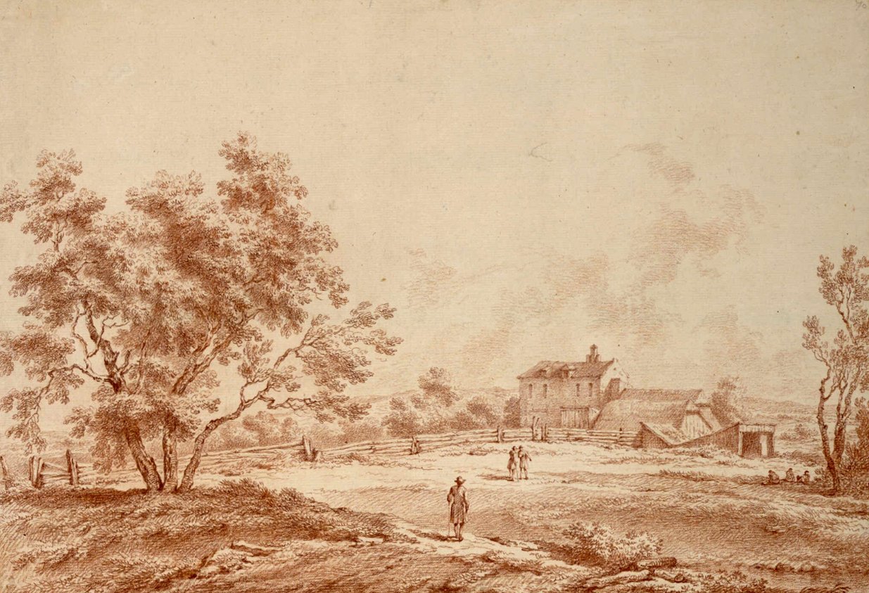 Prater eingang İngilizce: Prater girişi by Johann Christian Brand