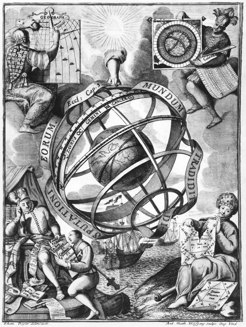 Astronomi (bw fotoğraf) by Johann Degler