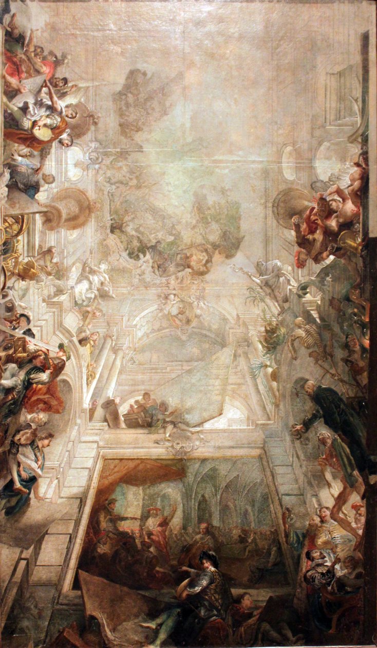 Sanat ve bilimin zaferi by Johann Evangelist Holzer