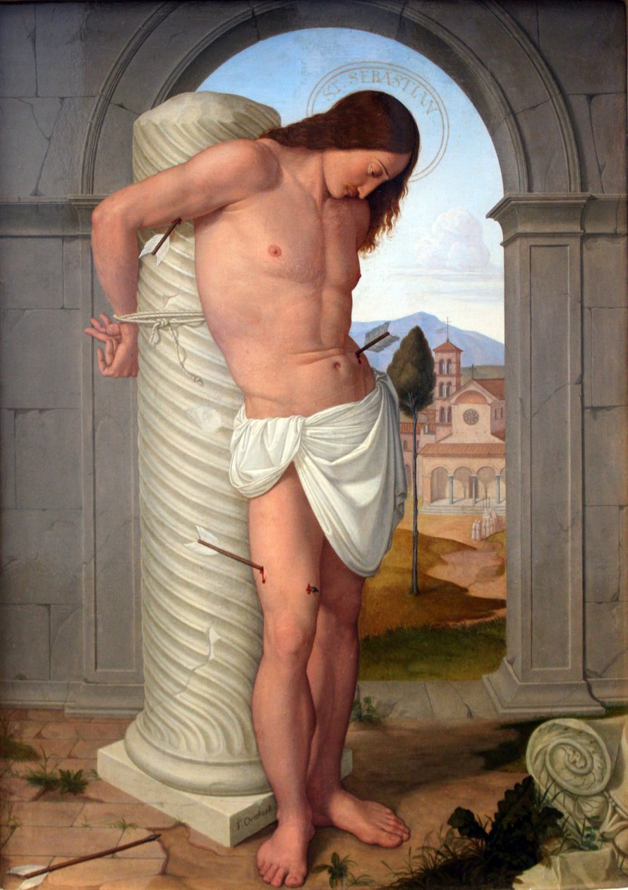 Aziz Sebastian by Johann Friedrich Overbeck