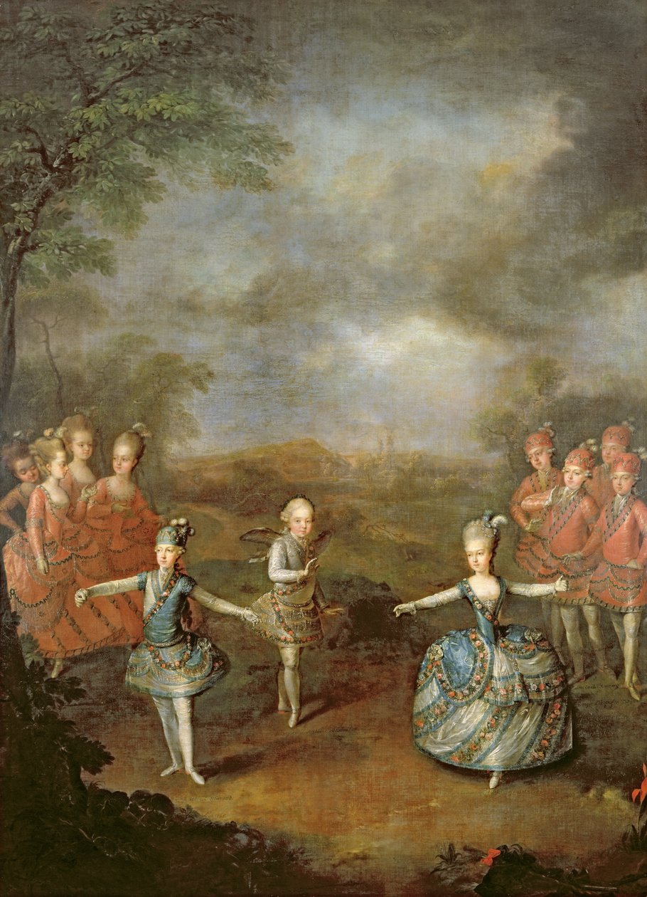 Marie Antoinette ve kız kardeşleri 