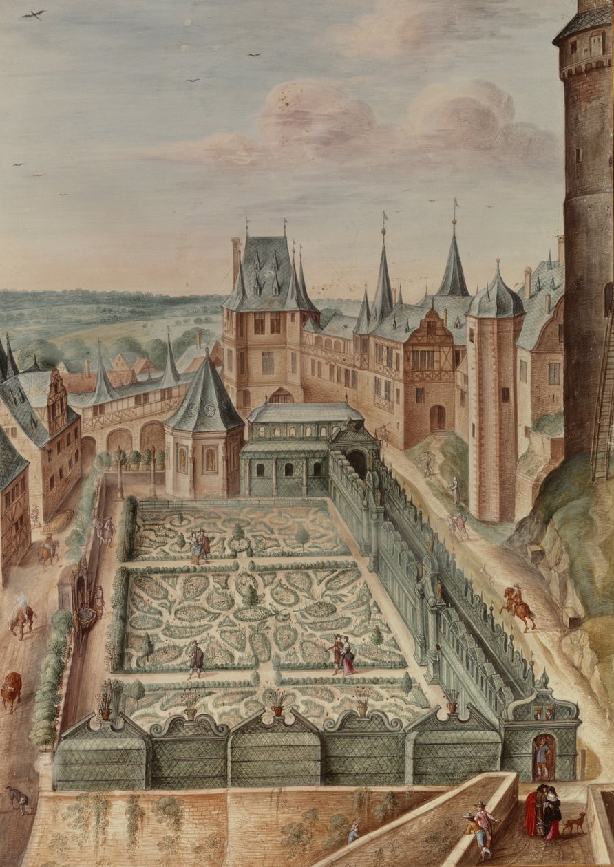 Bir Bahçe, 1660 by Johann Jakob Walther