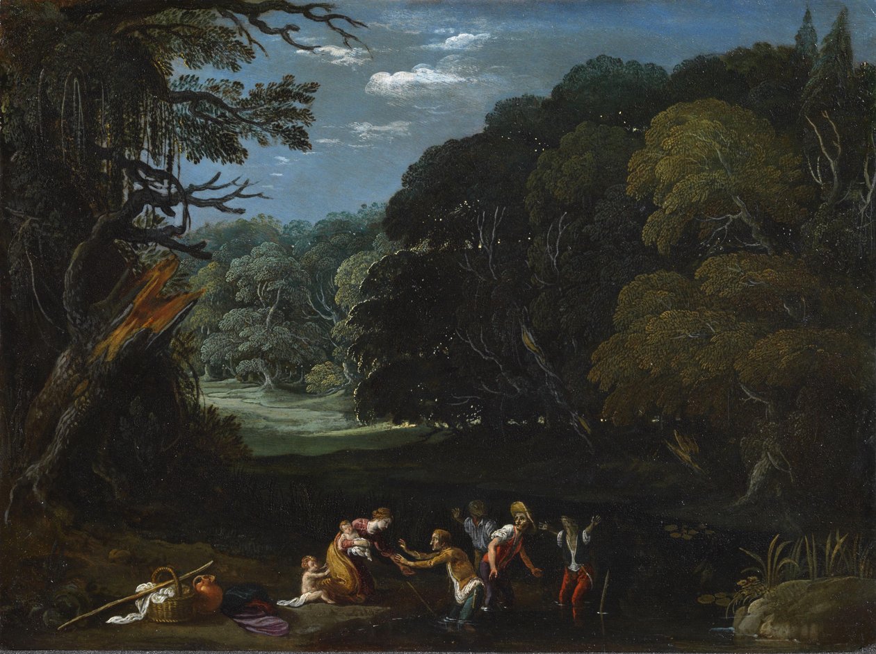 Latona, Likyalı köylüleri kurbağaya dönüştürüyor by Johann or Hans Konig