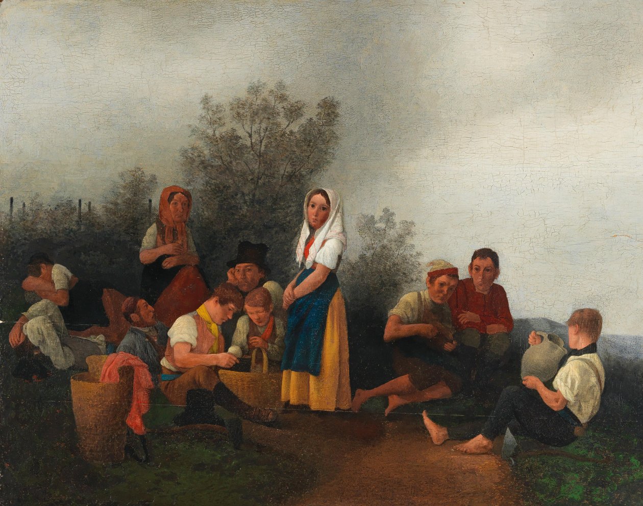 Bağda Schreiber Ailesi by Johann Michael Neder