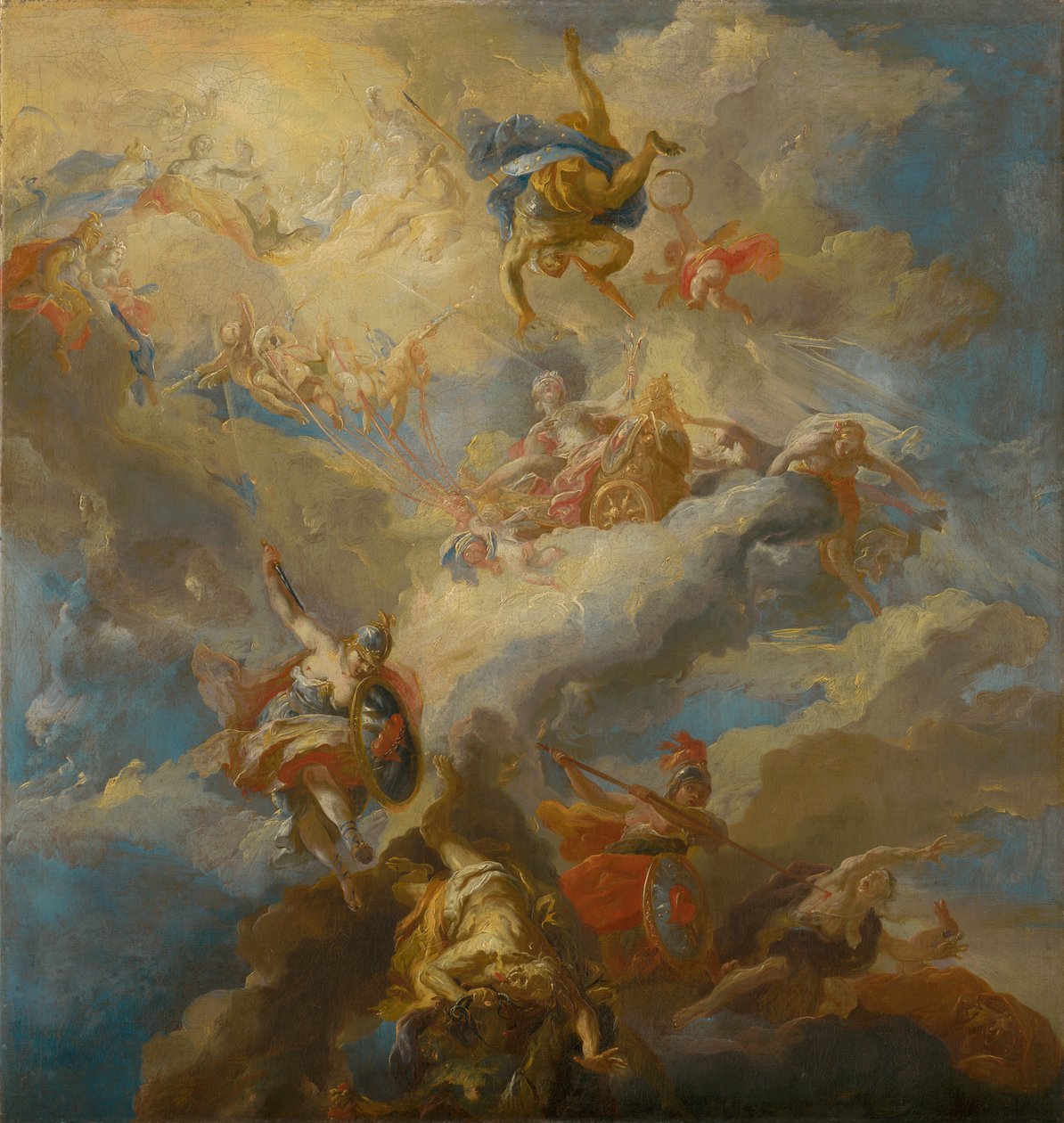 Aşkın zaferi by Johann Michael Rottmayr