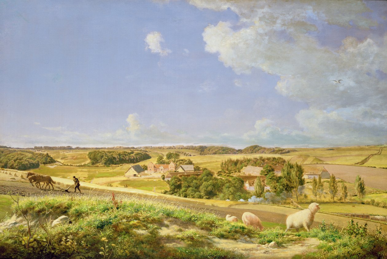 Ormanlık Peyzaj by Johan Frederick Moller