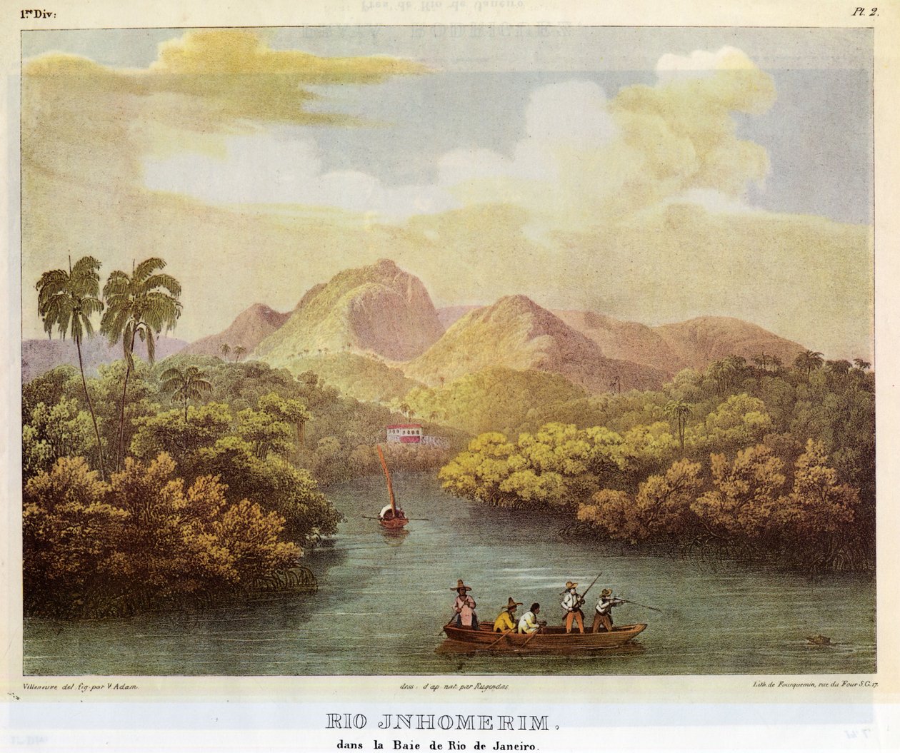Jnhomerim Nehri by Johann Moritz Rugendas