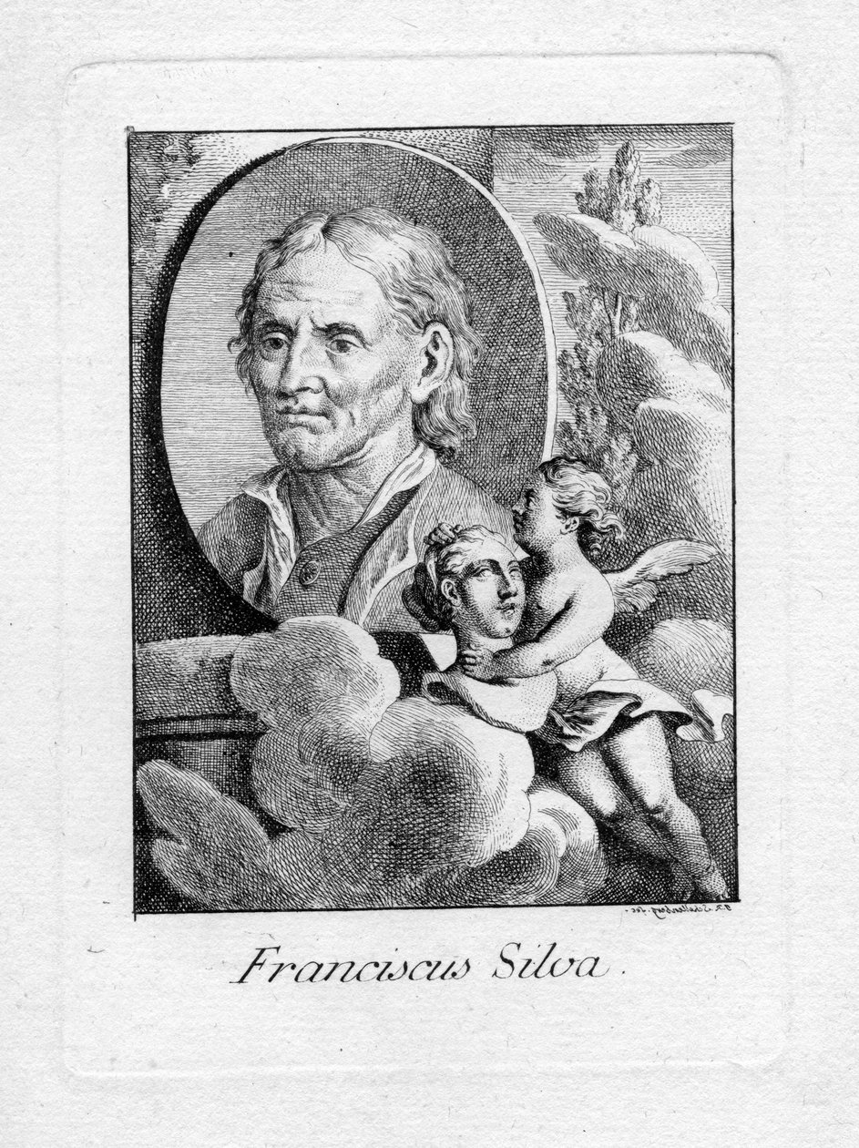 oyulmuş portre by Johann Rudolf Schellenberg