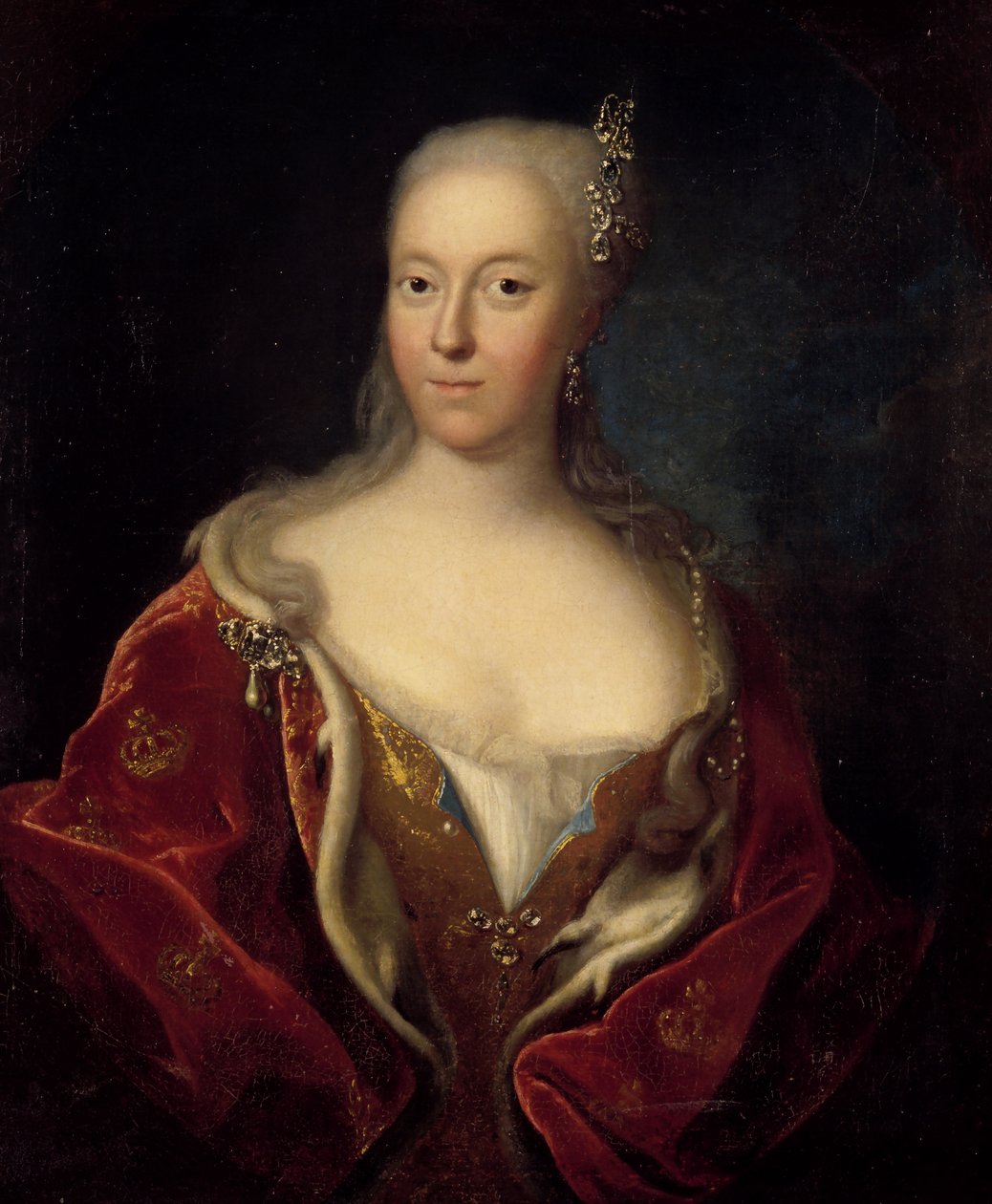Anna Sophie von Reventlow, Danimarka Kraliçesi by Johann Salomon Wahl