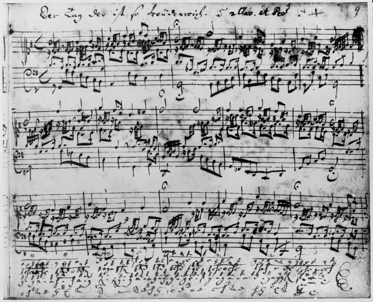Orgelbuchlein (Collection of Organ Pieces), Choral, 1713-17  by Johann Sebastian Bach