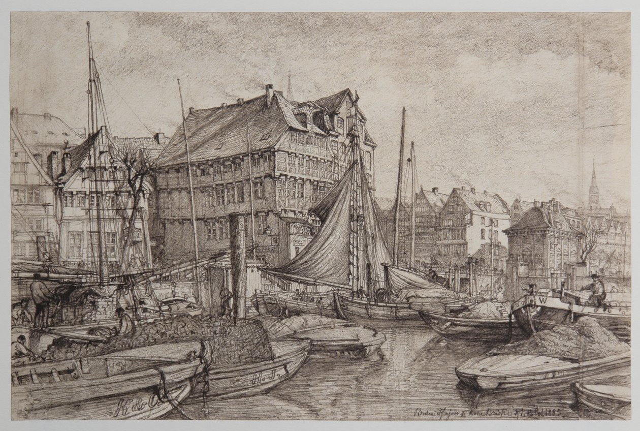 Yüksek köprü by Johann Theobald Riefesell