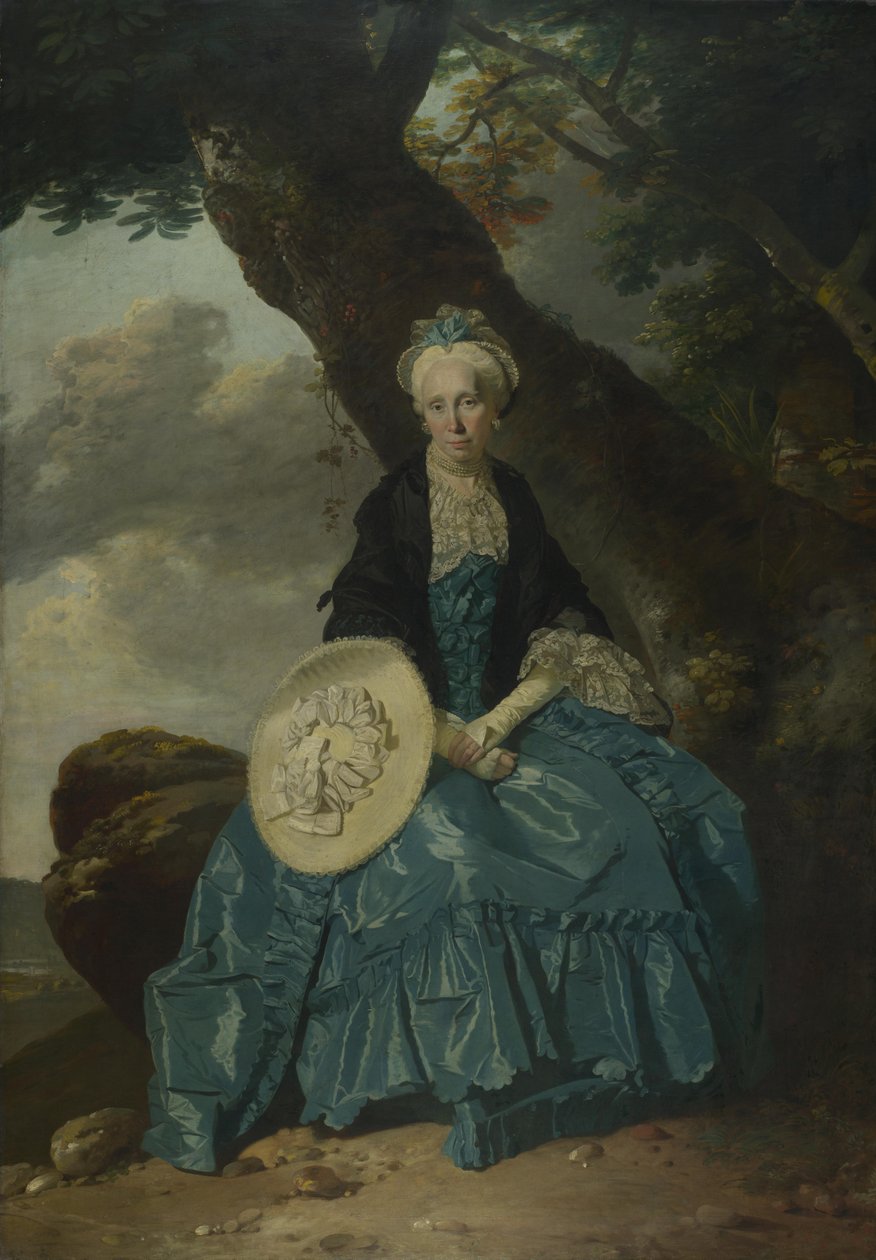Bayan Oswald by Johan Joseph Zoffany