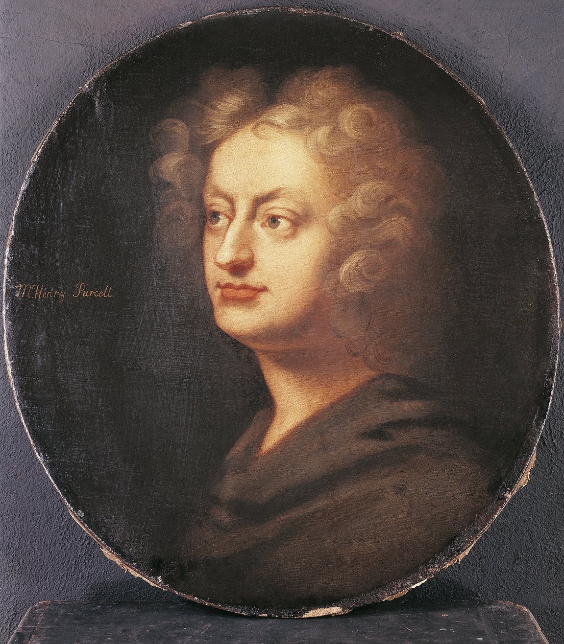 Henry Purcell, c.1695 (tuval üzerine yağlı boya) by Johann (after) Closterman