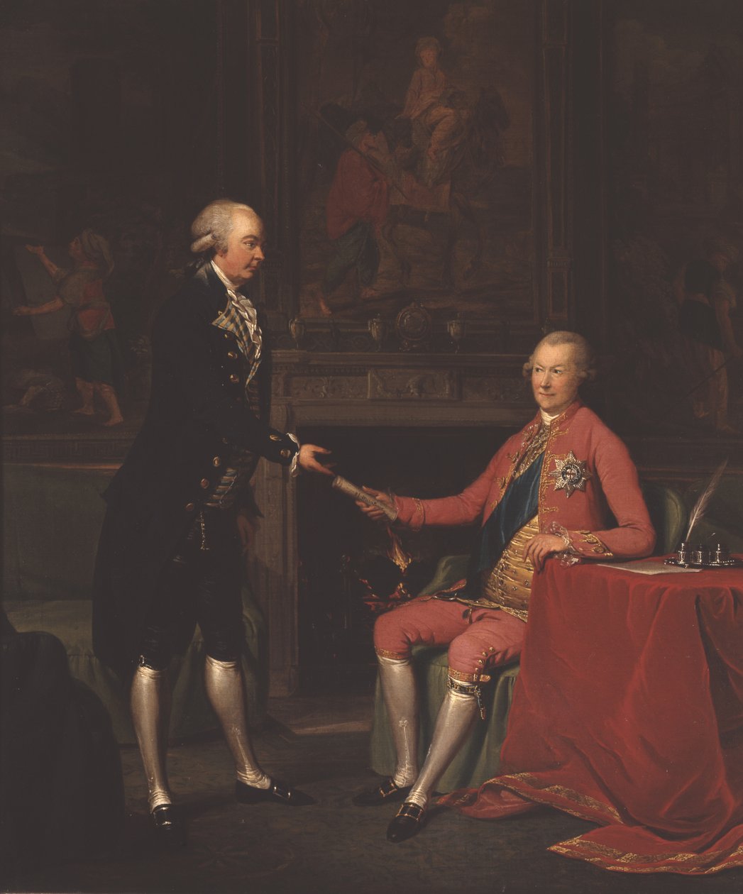 Hugh portresi by Johann (circle of) Zoffany