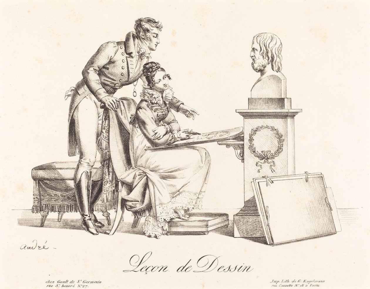 Çizim Dersi Çizim Dersi. by Johann Anton André