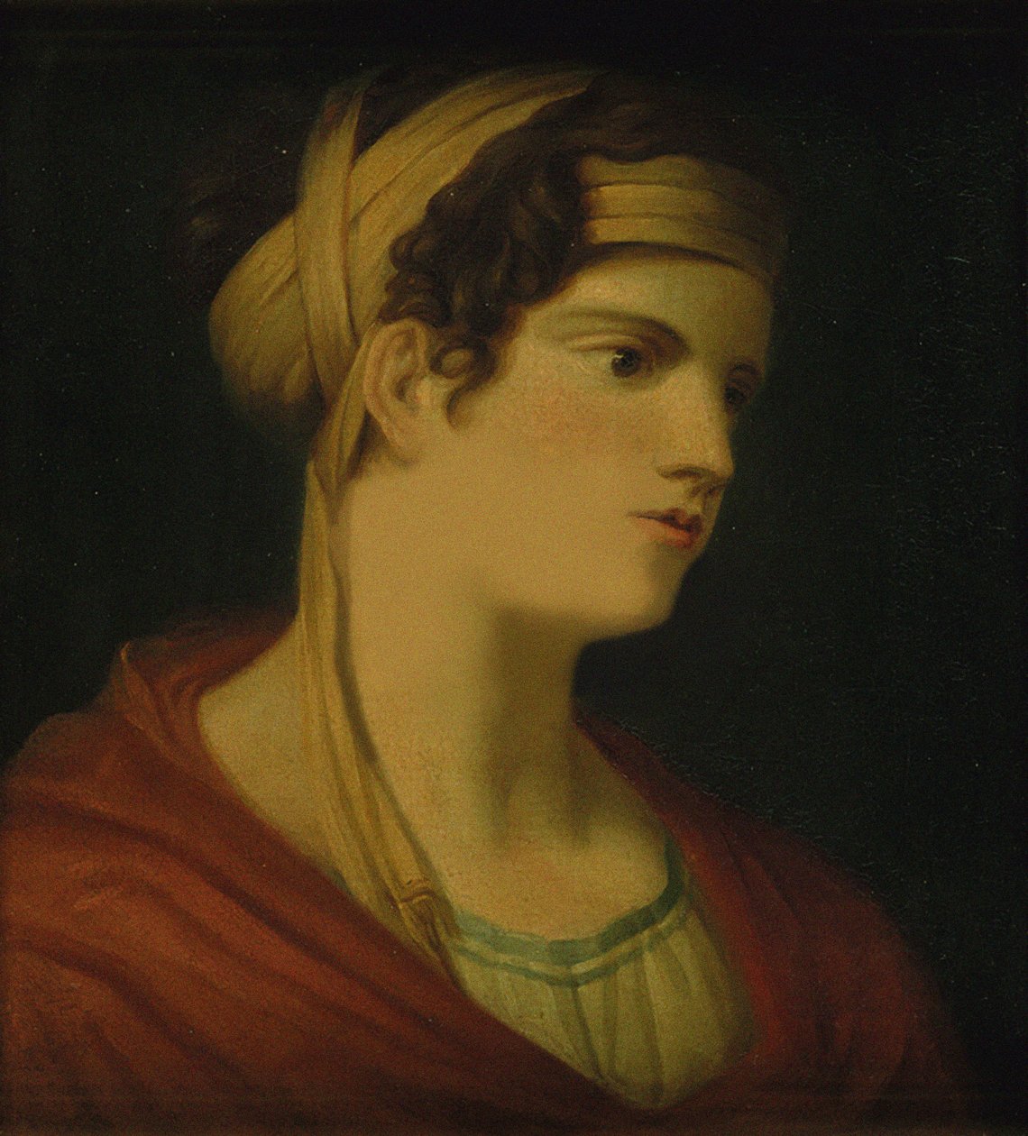 Kontes Therese Brunsvik 1775-1861. by Johann Baptist I, Lampi