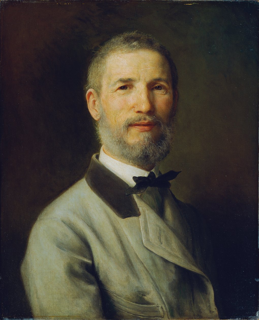 60 yaşında kendi portresi by Johann Baptist Reiter