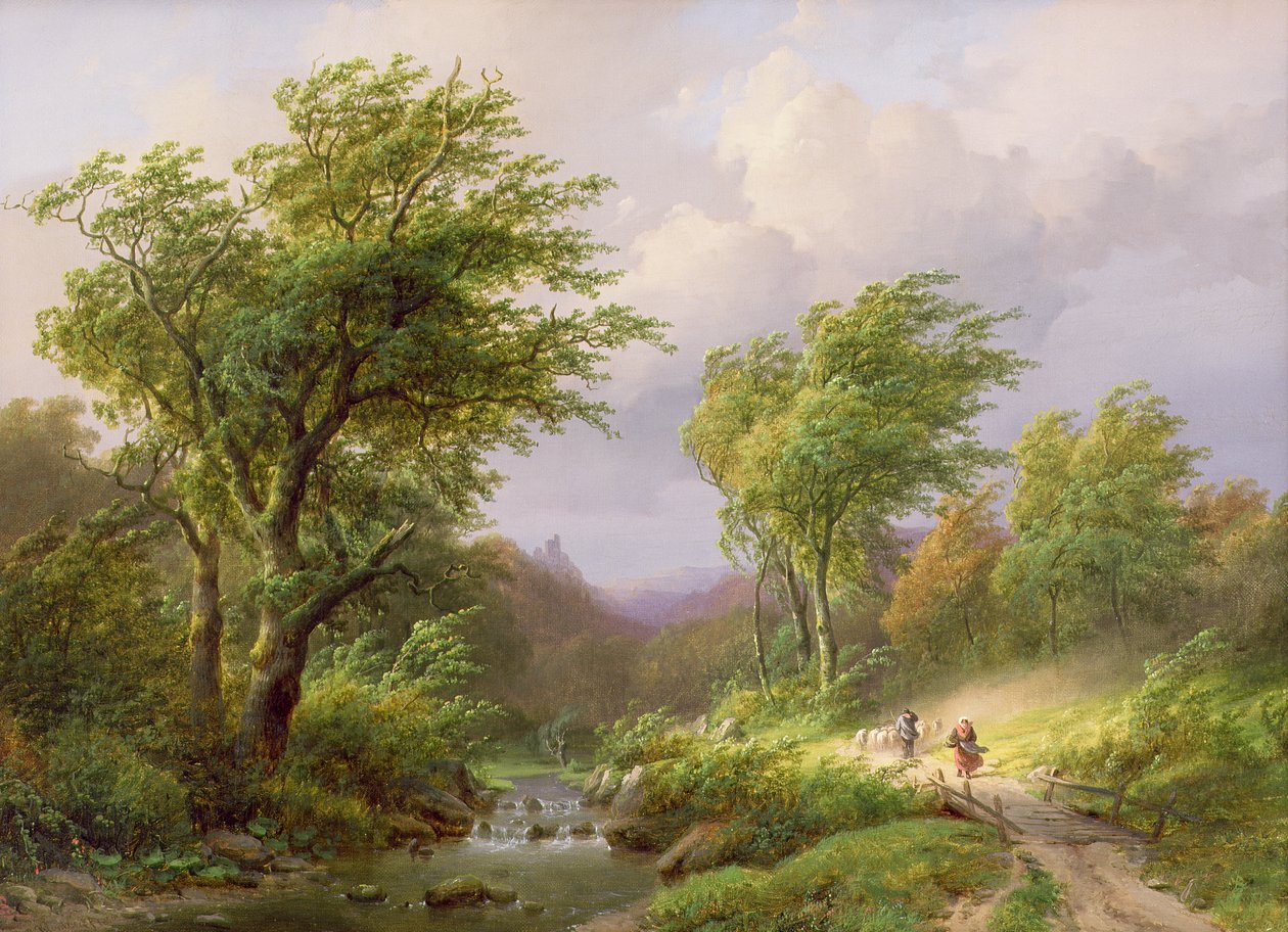 Bir Yaz Günü Esintisi by Johann Bernard Klombeck