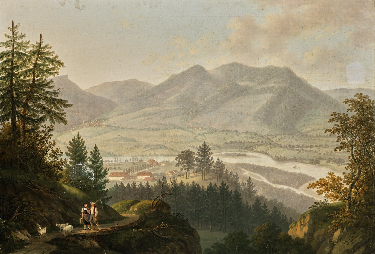 Habsburg harabelerinin çevresi by Johann Caspar Rahn