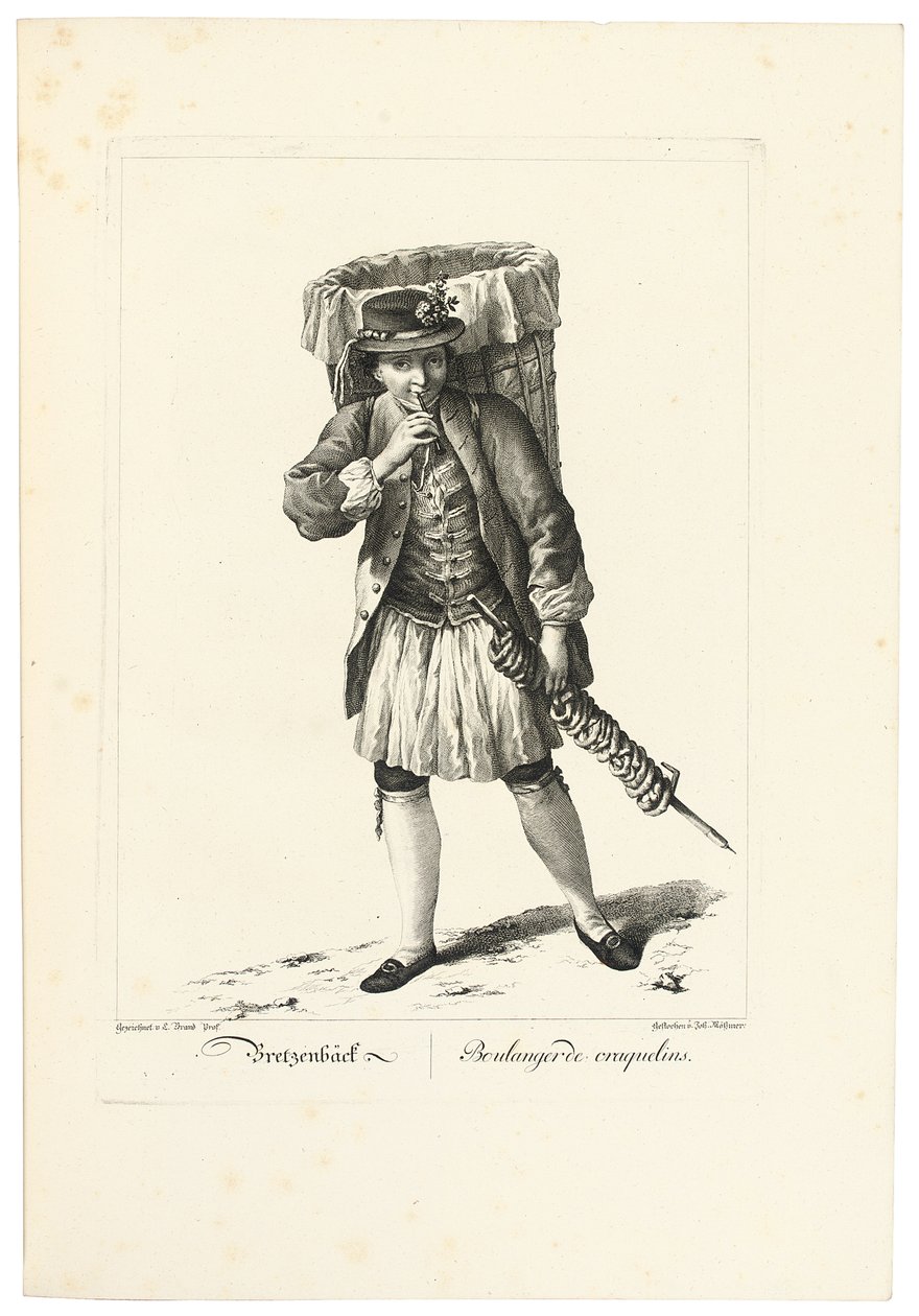 Craquelins Fırıncısı by Johann Christian (after) Brand