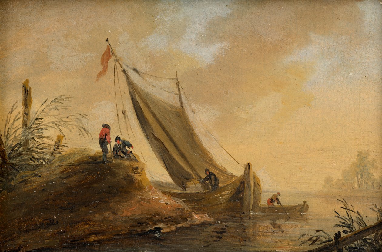 deniz manzarası by Johann Christian Brand