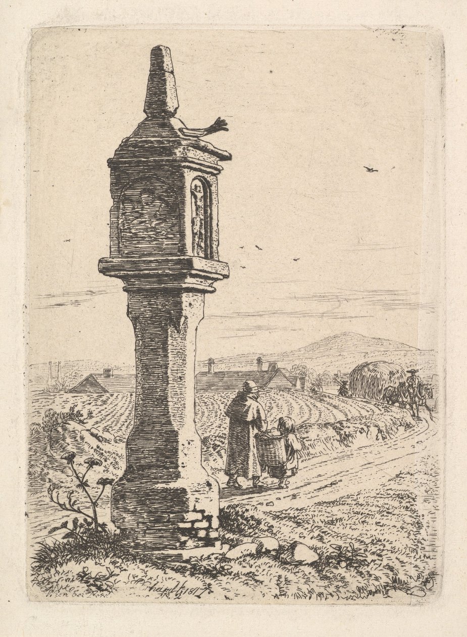 Demir Elli Anıt Sütunu, 1811. by Johann Christian Erhard