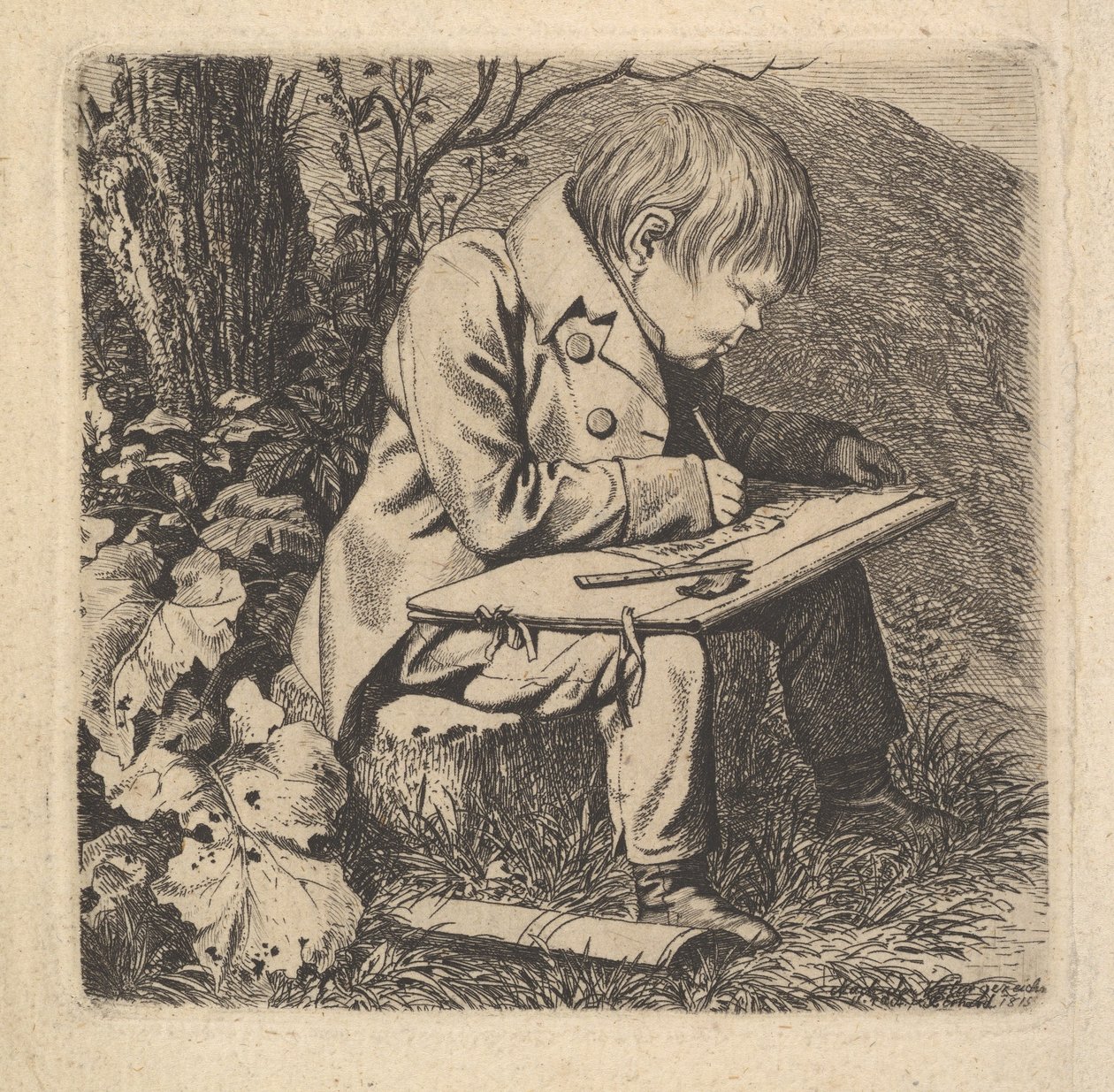 Sanatçı Hoffman, 1815. by Johann Christian Erhard