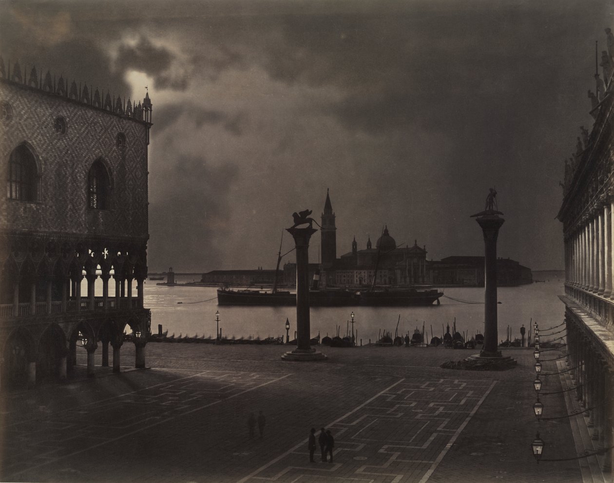 Venedik: San Marco Ay Işığında San Giorgio Maggiore