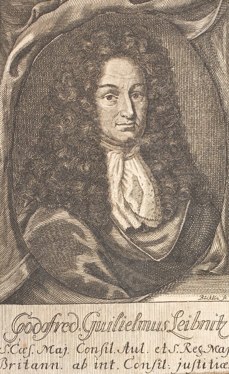 Gottfried Wilhelm Leibniz by Johann Christoph Boecklin