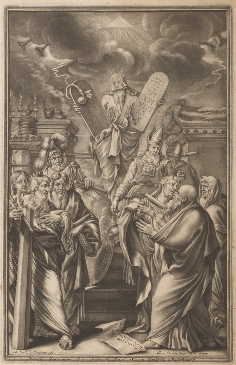 Ectypa İncil (Resimli İncil) by Johann Christoph Weigel