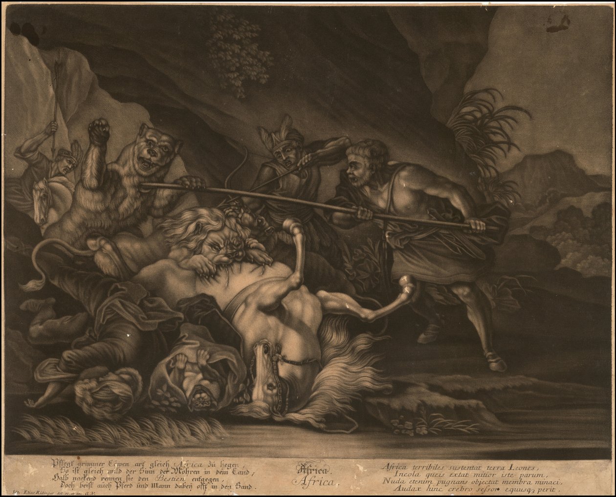  by Johann Elias Ridinger