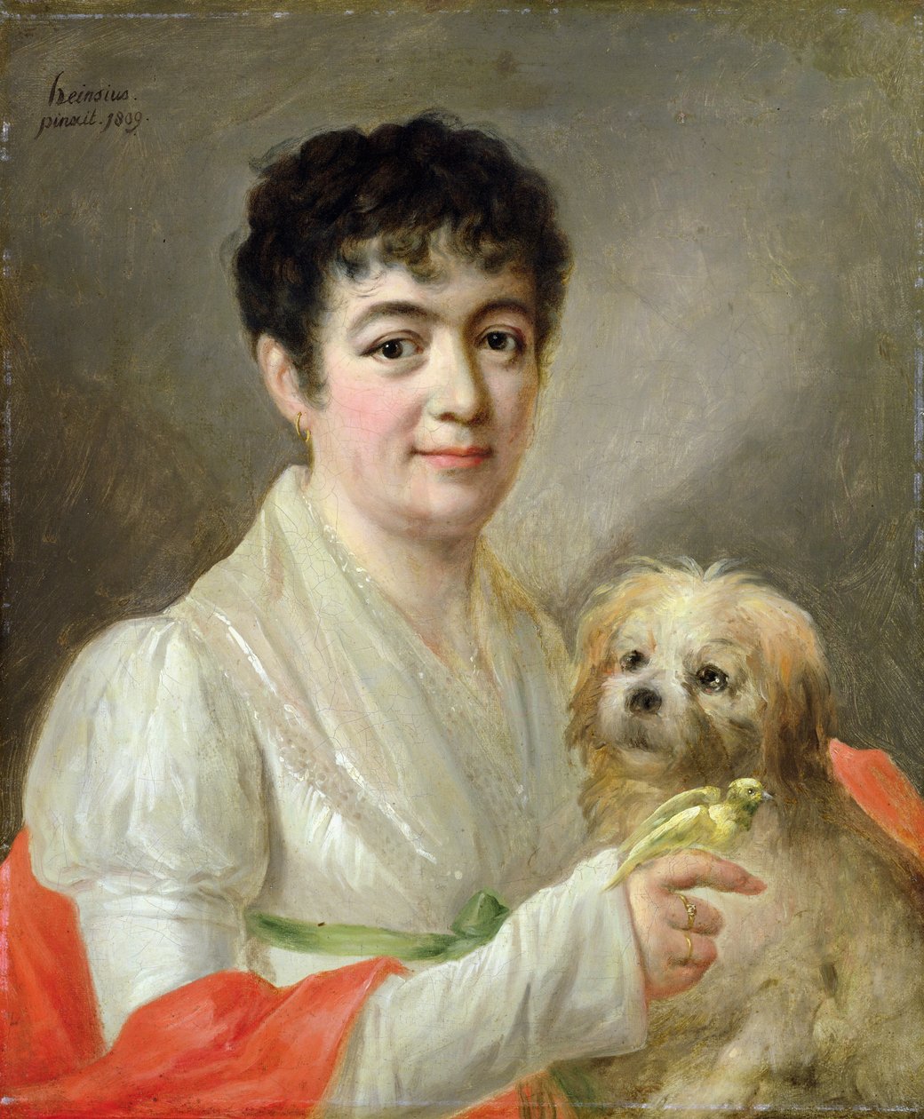 Bilinmeyen Bir Kadının Portresi, 1809 by Johann Ernst Heinsius