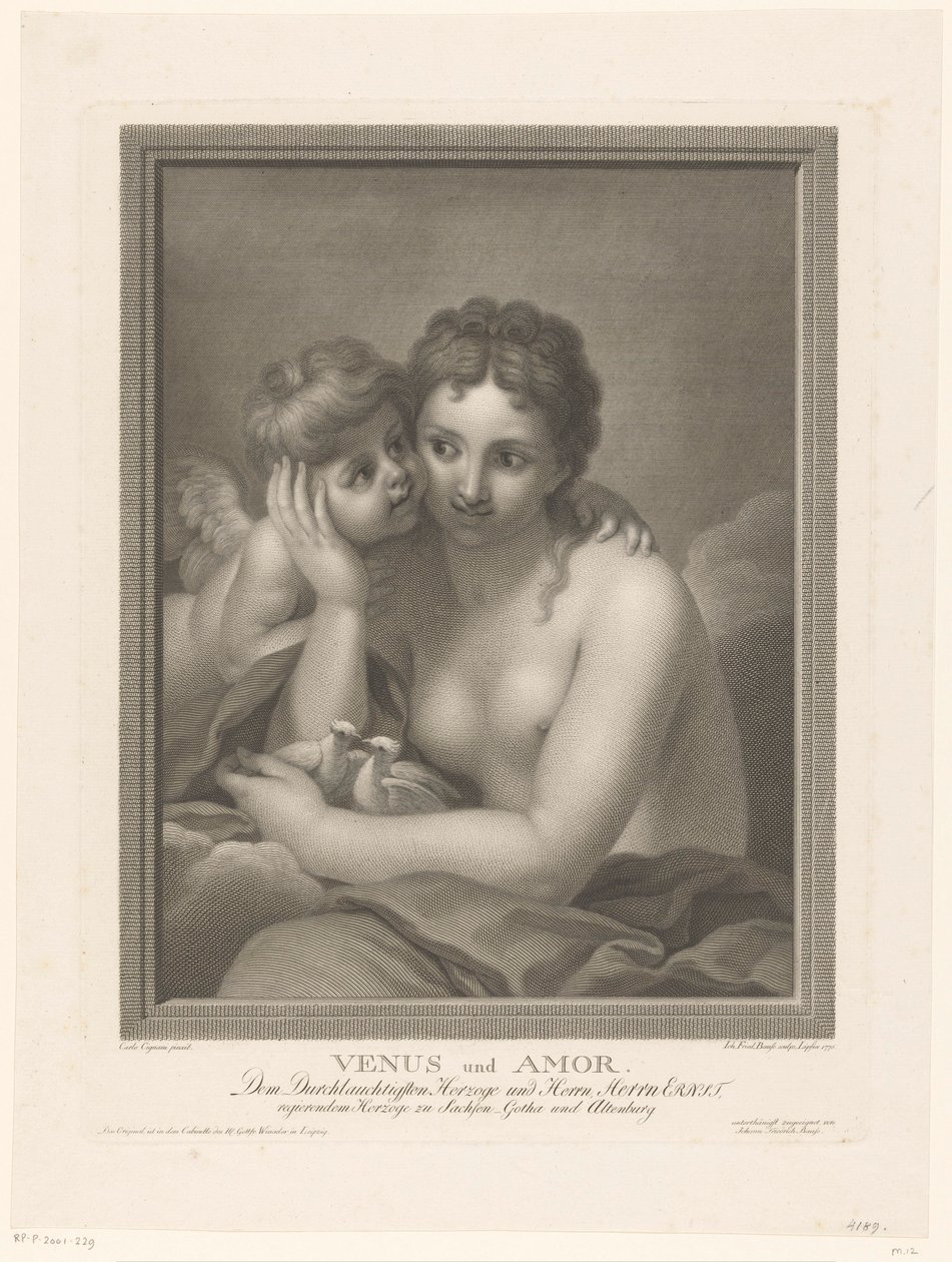 Aşık Venüs by Johann Friedrich Bause