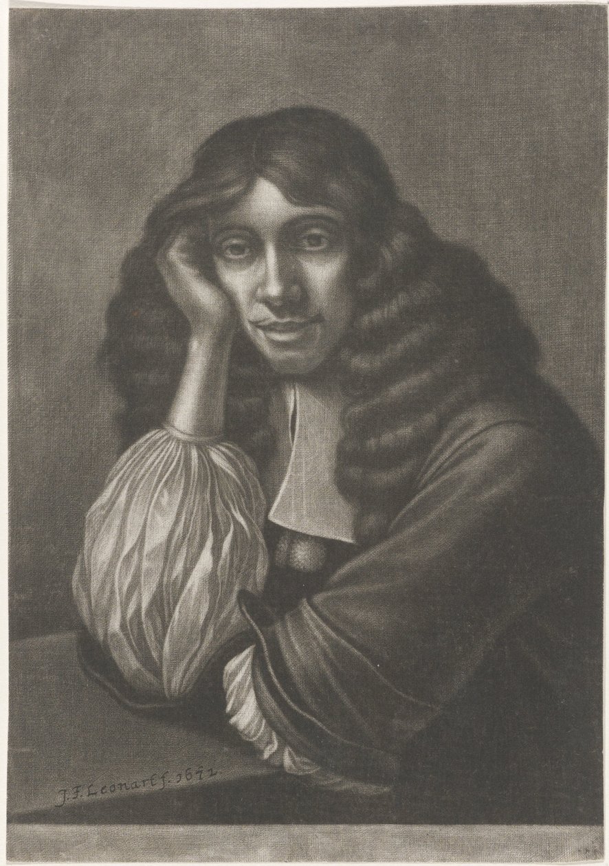Portre Orman Gülüyor Brown by Johann Friedrich Leonard