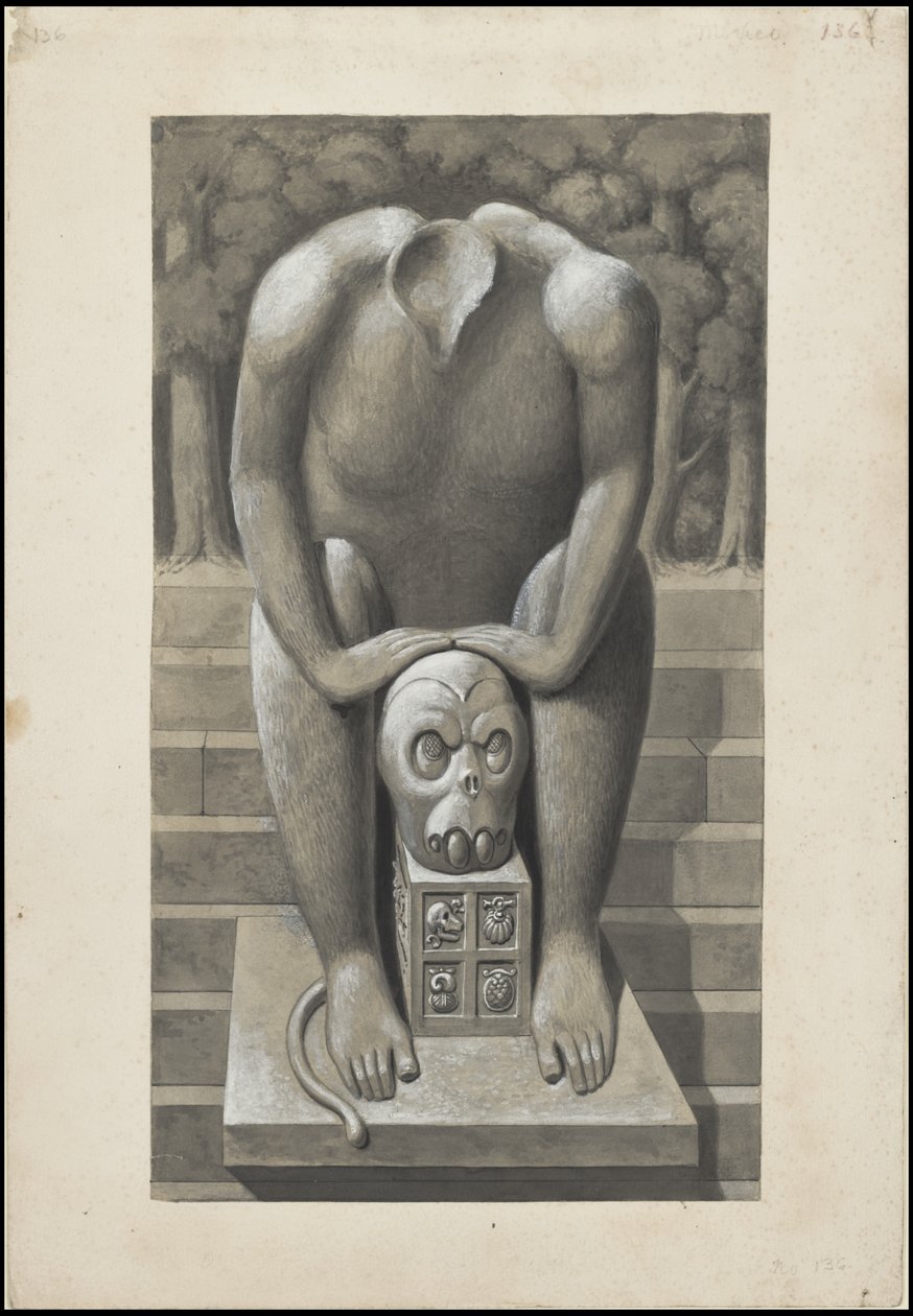 Waldeck'in Orta Amerika'ya ait orijinal sanat eserlerinden oluşan bir koleksiyon, Kutu 5/22 by Johann Friedrich Maximilian von Waldeck