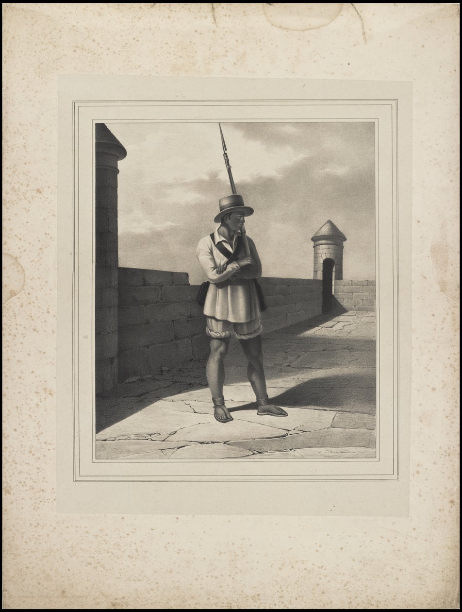 Waldeck'in Orta Amerika'ya ait orijinal sanat eserlerinden oluşan bir koleksiyon, Kutu 9/22 by Johann Friedrich Maximilian von Waldeck