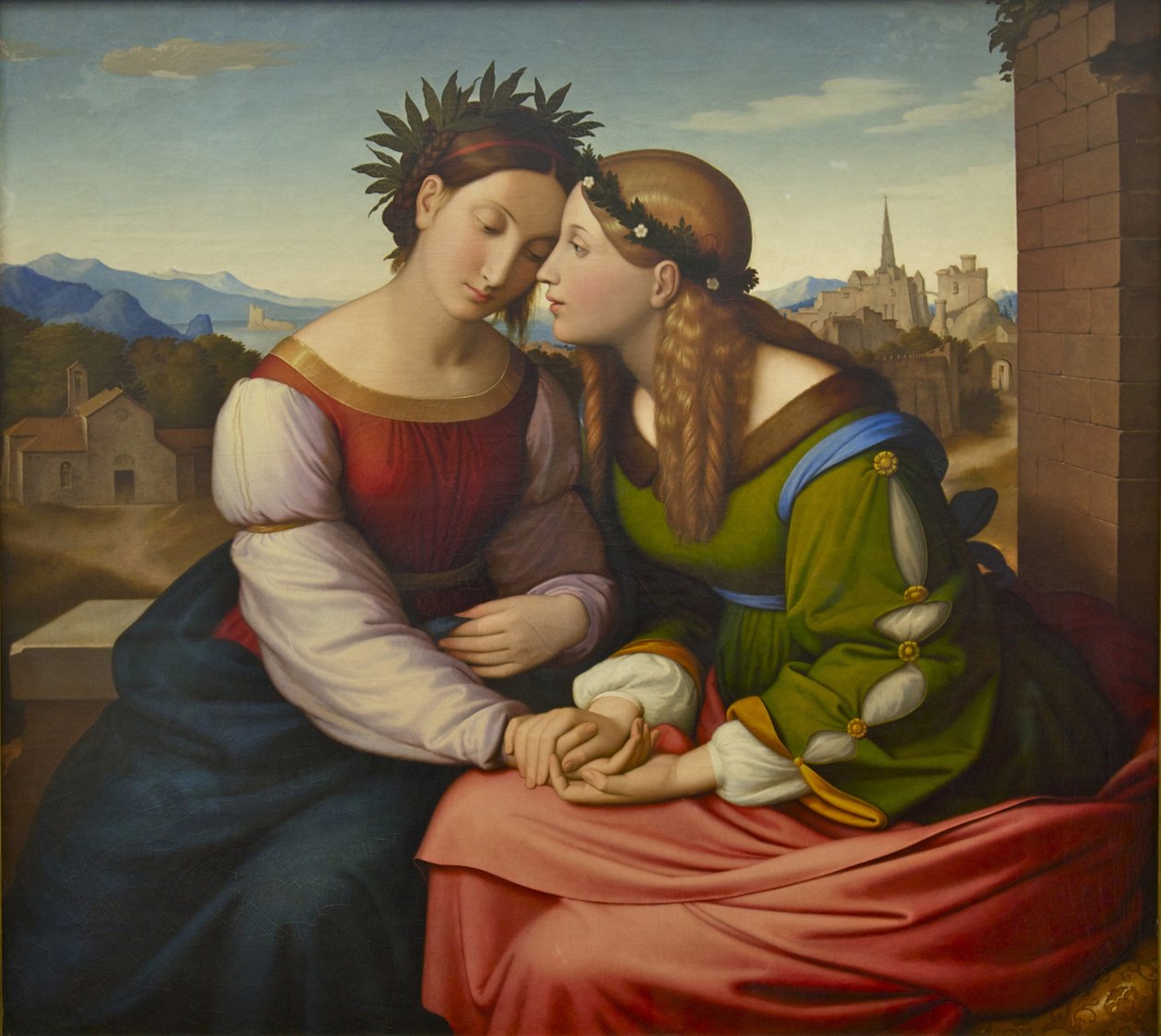 İtalya ve Germania Sulamith ve Mary, 1828 by Johann Friedrich Overbeck