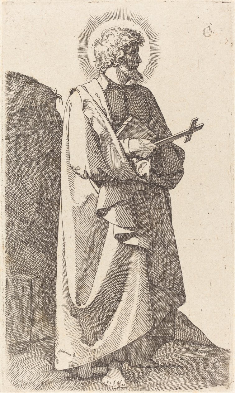 Aziz Philip Neri by Johann Friedrich Overbeck