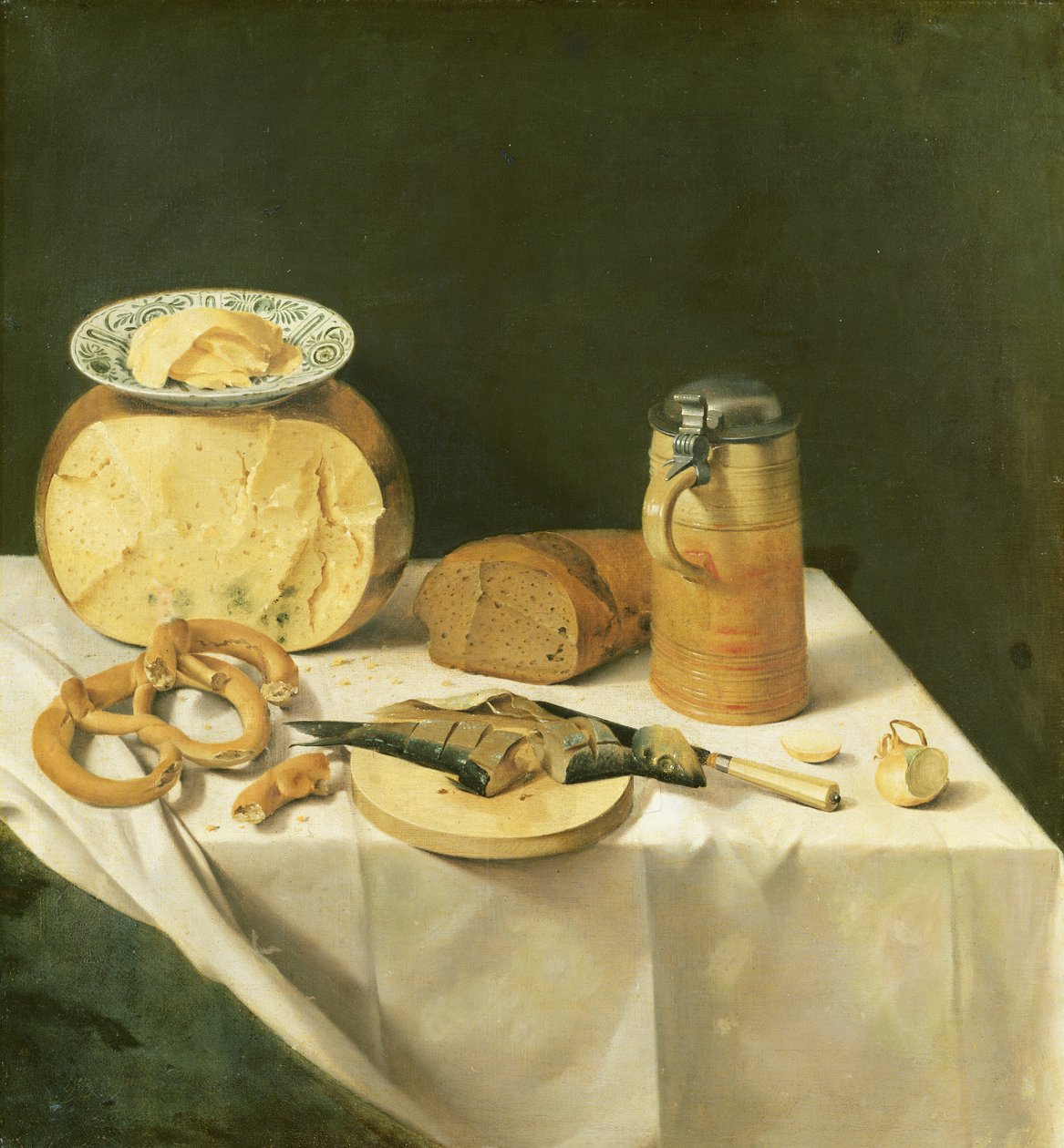 Kahvaltı Natürmort by Johann Georg Hinz