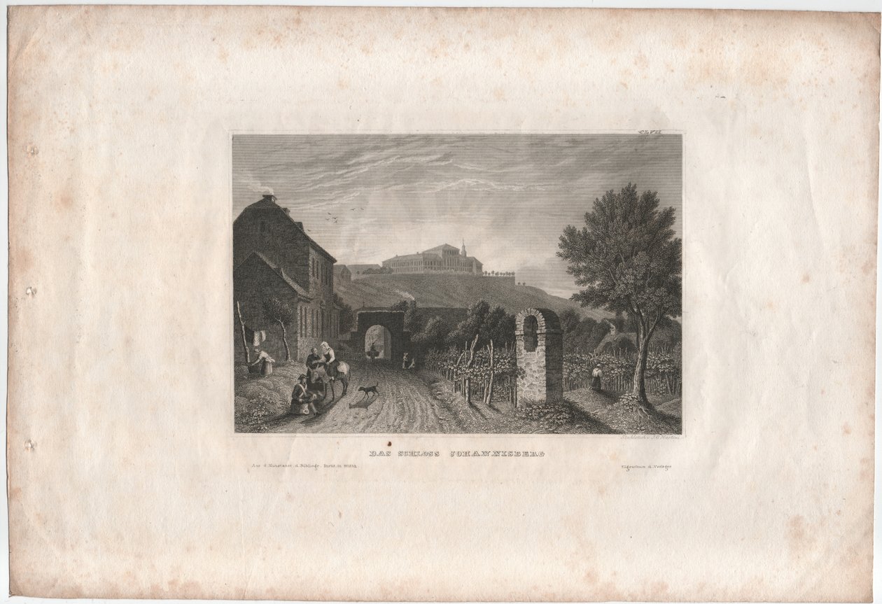 Johannisberg Kalesi by Johann Georg Martini