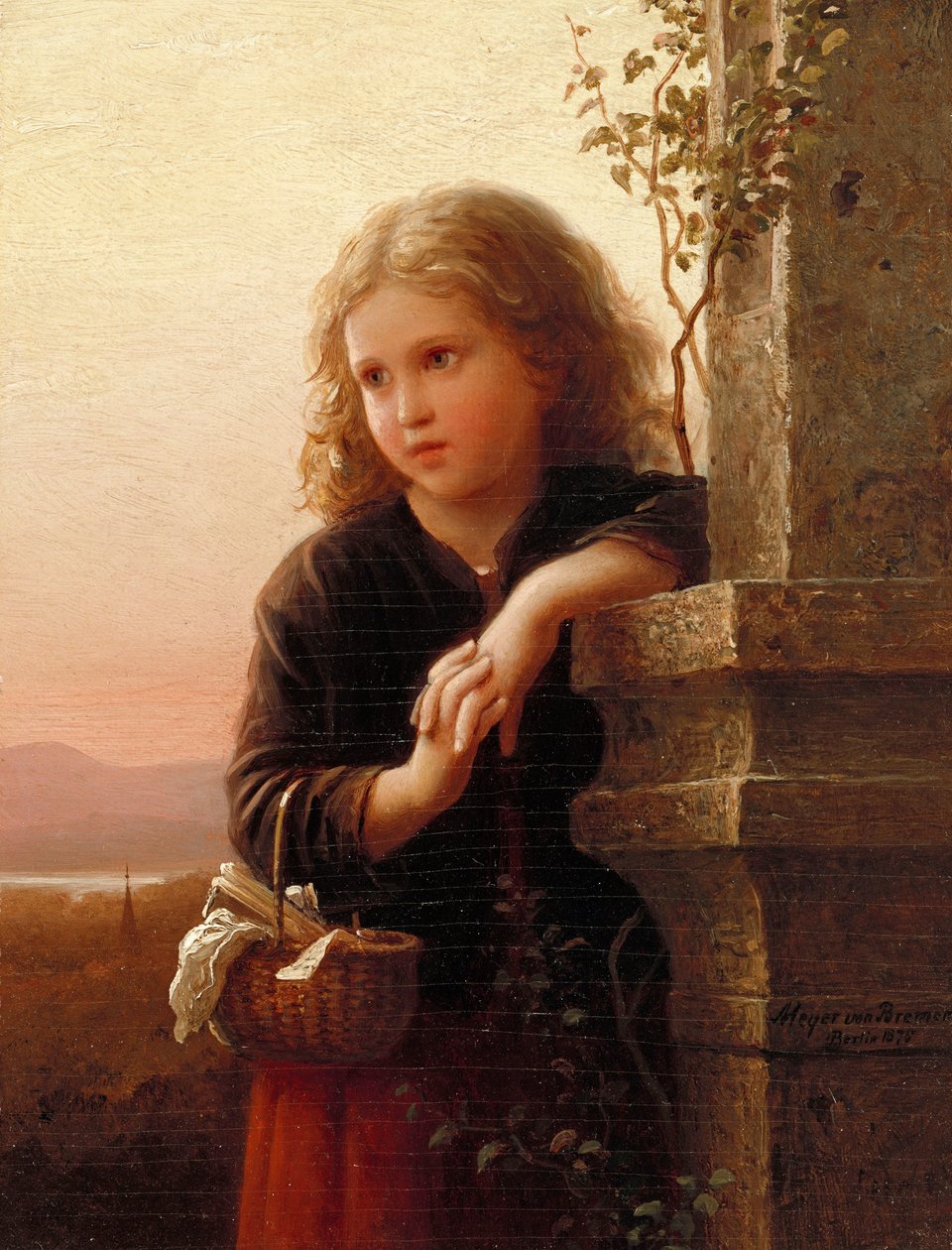 Köylü Kız, 1875 by Johann Georg Meyer von Bremen