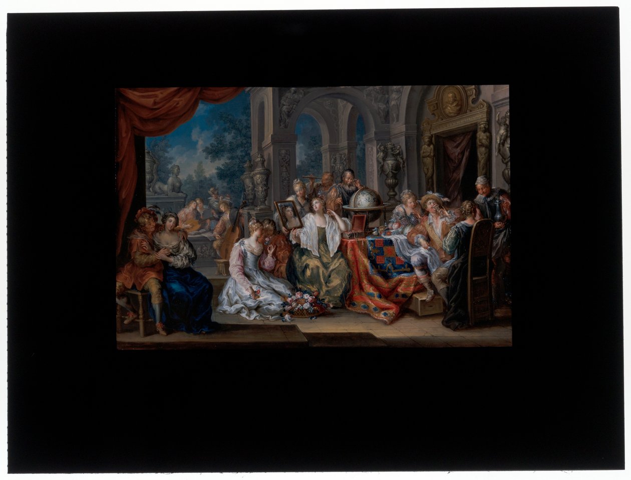 Beş Duyunun Alegorisi by Johann Georg Platzer